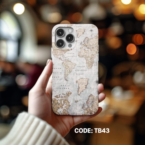 World Map Printed phone cover #TB43