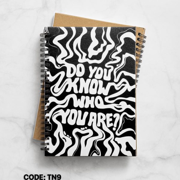 DO YOU KNOW printed side open note book #TN9