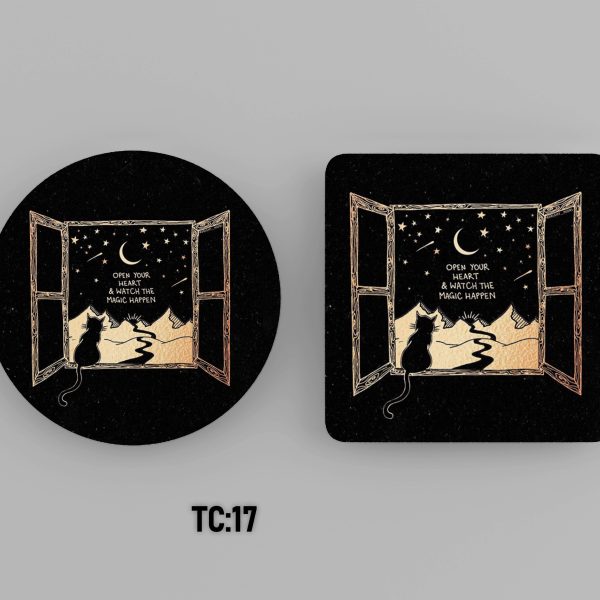 Varya Voronina Printed Acrylic Coaster #TC17