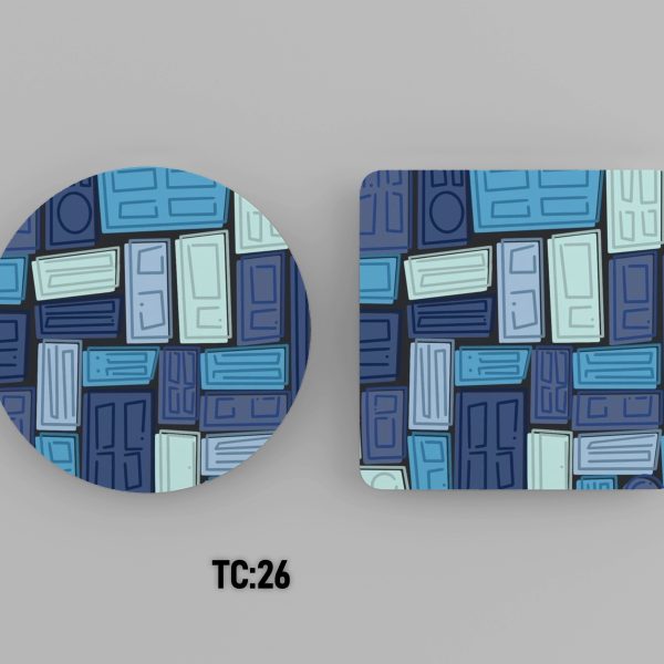Geology Printed Acrylic Coaster #TC26